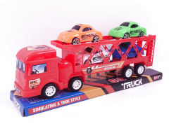 Friction Truck Tow Free Wheel Construction Truck toys