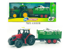 Friction Farm Truck W/L_M(2C) toys