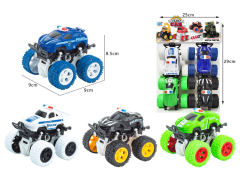Friction Stunt Police Car(4in1) toys