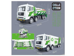 Die Cast Sanitation Truck Friction(8in1)