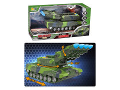 Friction Missile Car W/L_S toys