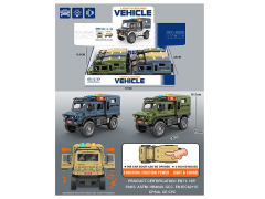 Friction Military Car W/L_M(6in1) toys