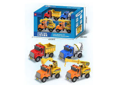 Friction Construction Truck W/L_M(4in1) toys