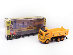 Friction Construction Truck & Guidepost toys