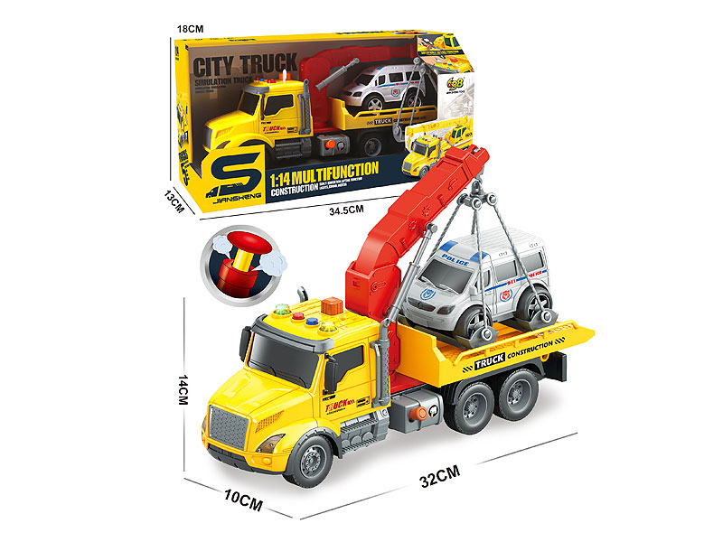 1:14 Friction Truck W/L_S toys