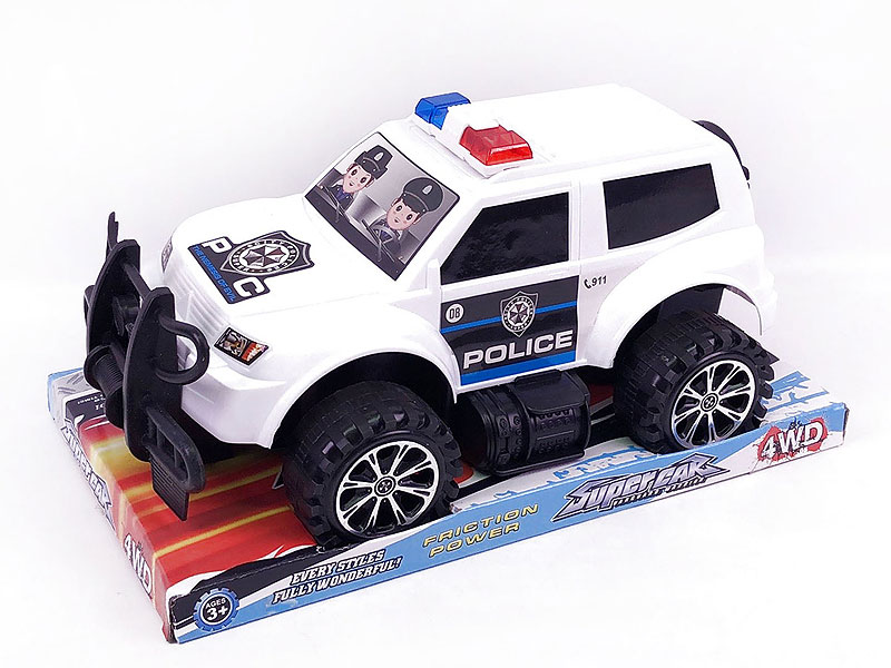 Friction Cross-country Police Car toys