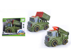 Friction Military Car W/L_M(2S) toys