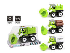 Friction Farmer Truck W/L_M(3S) toys