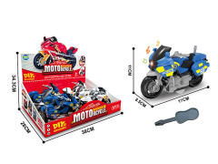 Friction Diy Motorcycle W/L_S(6in1) toys