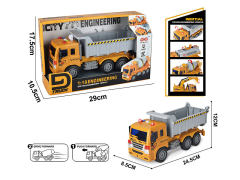 Friction Construction Truck W/L_M toys