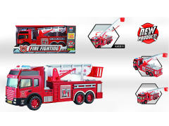 Friction Fire Engine W/L_S toys