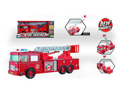 Friction Fire Engine W/L_S toys