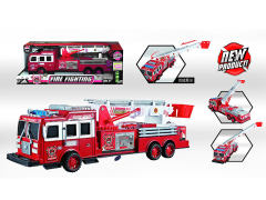 Friction Fire Engine W/L_S toys