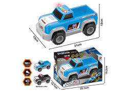 Friction Construction Truck W/L_S toys