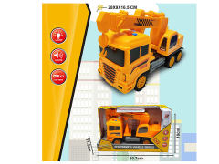 Friction Construction Truck W/L_S toys