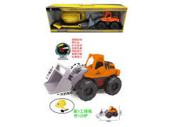 Friction Construction Truck Set W/L_S toys