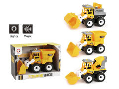 Friction Construction Truck W/L_M(3S) toys