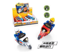 Friction Motorcycle W/L_M(6in1) toys