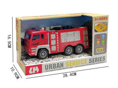 Friction Fire Engine W/L_M toys