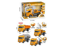 Friction Construction Truck(4S) toys