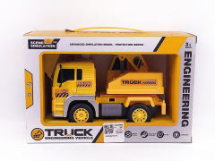 1:24 Friction Construction Truck W/L_S toys