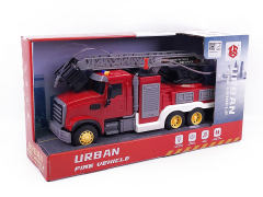 Friction Sprinkler Fire Engine W/L_S toys