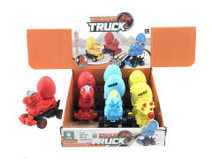 Frction Transforms Car(6in1) toys