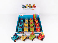 Friction Cartoon Truch(12in1) toys