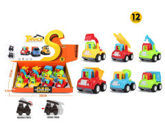 Friction Construction Truck(12in1) toys