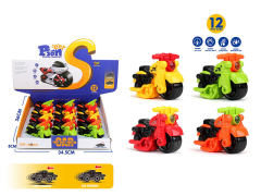 Friction Stunt Motorcycle(12in1) toys