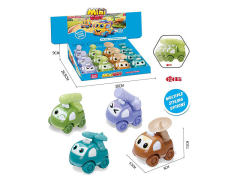 Friction Cartoon Car (12in1) toys