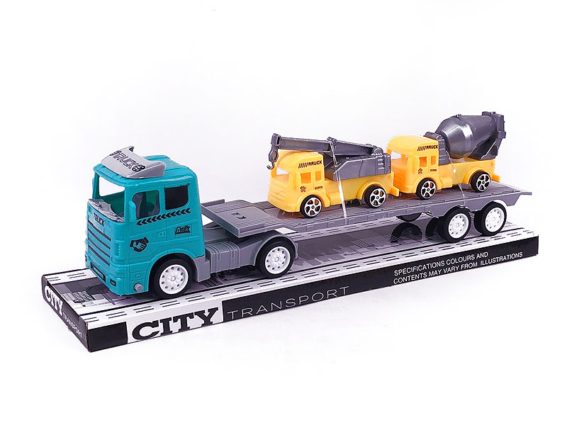 Friction Truck Tow Construction Truck toys