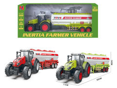 Friction Farmer Truck W/L_M(2C) toys