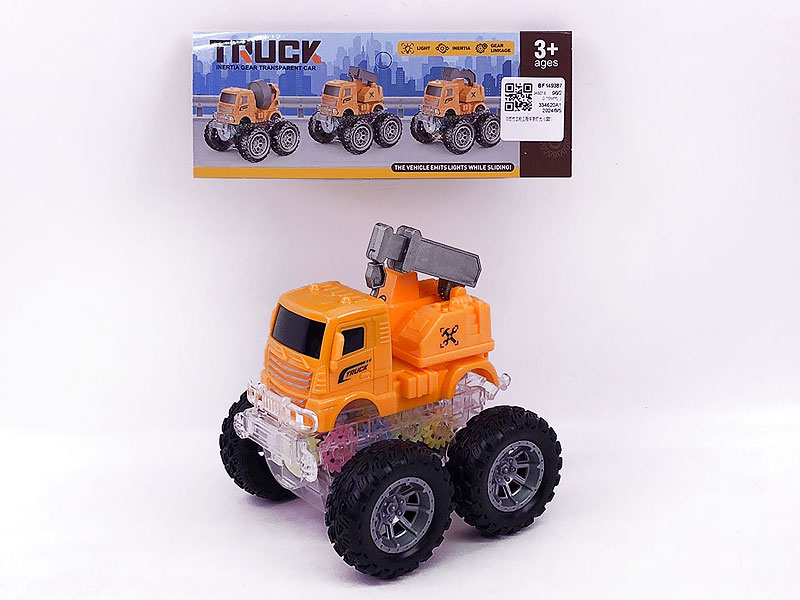 Friction Construction Truck W/L(3S) toys