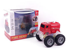 Friction Fire Engine W/L(3S) toys