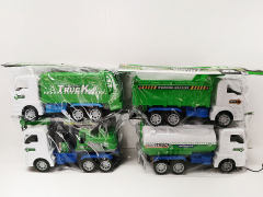 Friction Sanitation Truck(4S) toys