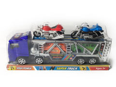 Friction Double Deck Trailer(2C) toys