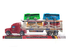 Friction Double Deck Trailer toys