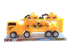 Friction Double Deck Trailer toys