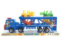 Friction Double Deck Trailer(2C) toys