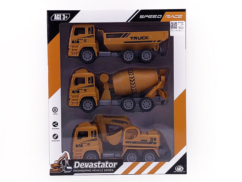 Friction Construction Truck(3in1) toys