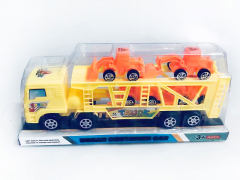 Friction Double Deck Trailer toys