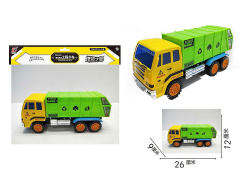 Friction Sanitation Truck toys