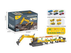 Friction Construction Truck Set toys