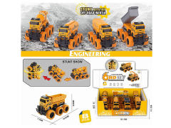 Friction Construction Truck(8in1) toys