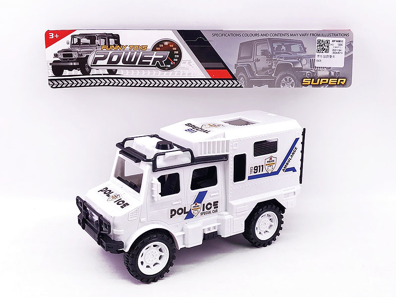 Friction Cross-country Police Car toys