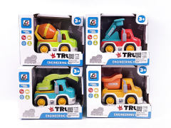 Friction Construction Truck W/L_S(4S) toys