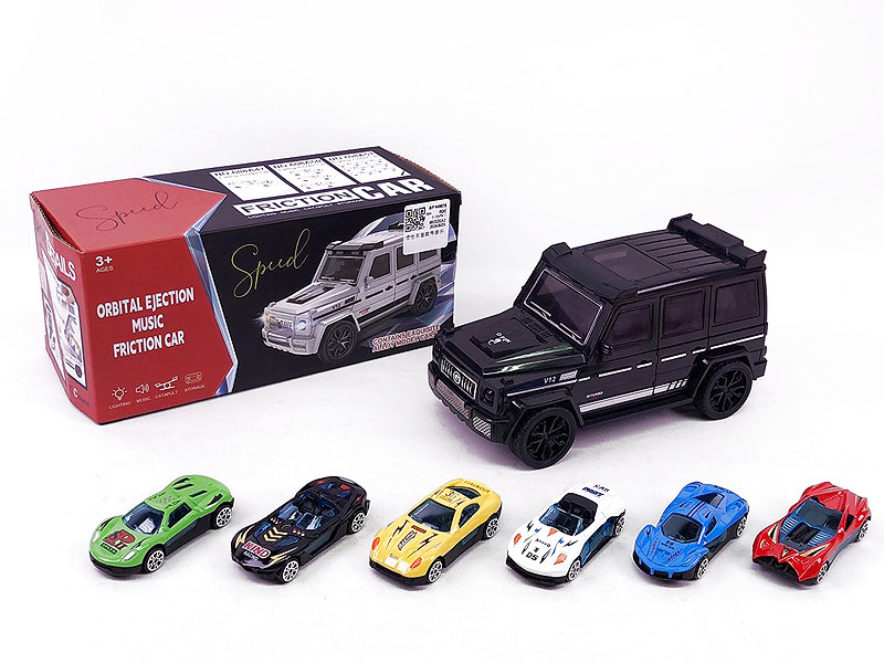 Friction Car Set W/M toys