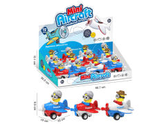 Friction Airplane(12in1) toys