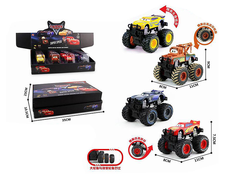 Die Cast Car Friction(8in1) toys